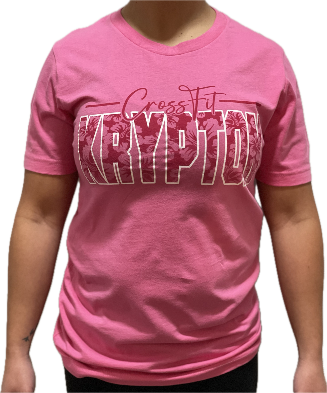 CF Krypton Hawaiian Pink Tee